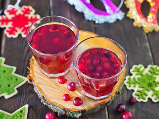 Image showing christmas drink