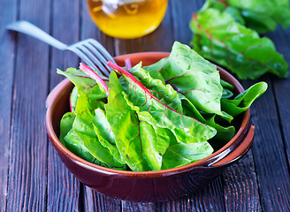 Image showing fresh spinach