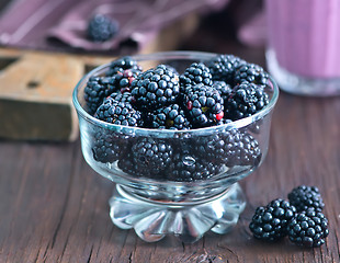 Image showing yogurt with berries