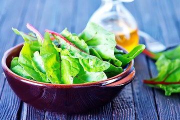 Image showing fresh spinach