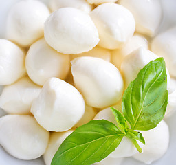 Image showing mozzarella