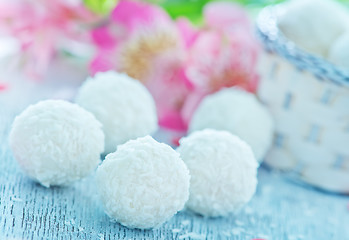 Image showing coconut balls