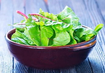 Image showing fresh spinach