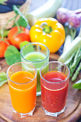 Image showing vegetable juice