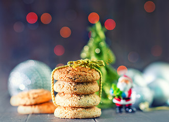 Image showing christmas cookies