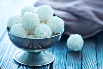 Image showing coconut balls