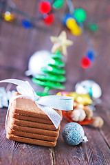 Image showing christmas cookies