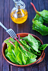 Image showing fresh spinach