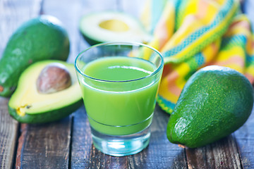 Image showing avocado drink