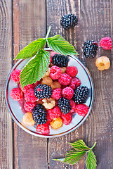 Image showing mix berries