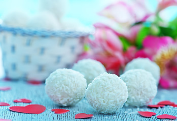 Image showing coconut balls