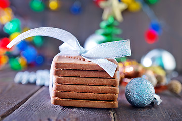 Image showing christmas cookies