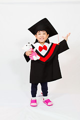 Image showing Asian Child Graduation