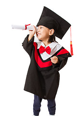 Image showing Asian Child Graduation