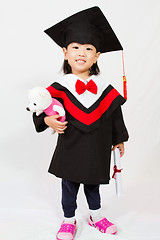 Image showing Asian Child Graduation