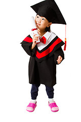 Image showing Asian Child Graduation