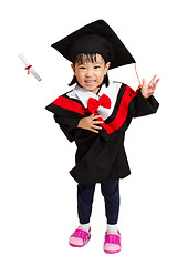 Image showing Asian Child Graduation