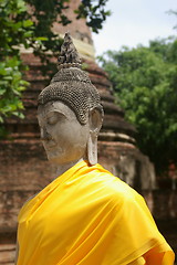 Image showing Buddha in Ayutthaya