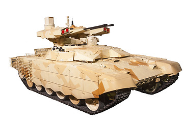 Image showing Isolated Tank Support Fight Vehicle Terminator-2