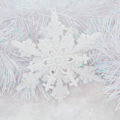 Image showing Snowflake Bauble