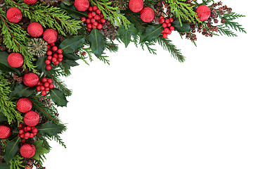 Image showing Christmas Decorative Border