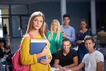 Image showing students group  study