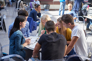 Image showing students group  study