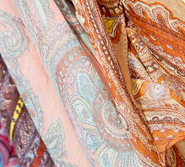 Image showing in  london accessory colorfull scarf and headscarf old market no