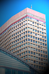 Image showing windows in the city of london home and office   skyscraper  buil