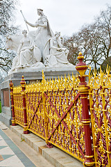 Image showing albert monument in london kingdome and  