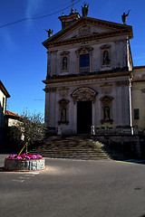 Image showing  italy  lombardy     in  the caronno varesino  old   church     