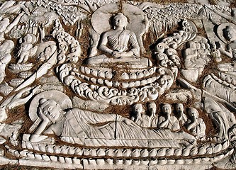 Image showing buddha relief