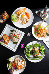 Image showing Thai Food Plates