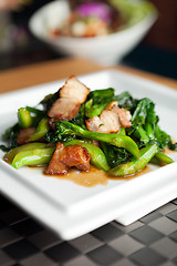 Image showing Thai Style Crispy Pork