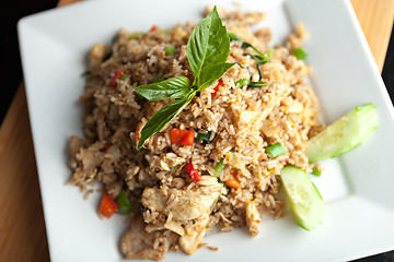 Image showing Thai Fried Rice with Chicken