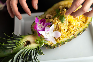 Image showing Thai Pineapple Fried Rice