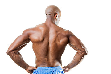 Image showing Man with Muscular Back