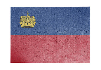 Image showing Large jigsaw puzzle of 1000 pieces - Liechtenstein