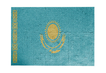 Image showing Large jigsaw puzzle of 1000 pieces - Kazakhstan