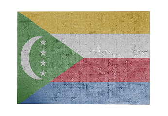 Image showing Large jigsaw puzzle of 1000 pieces - Comoros