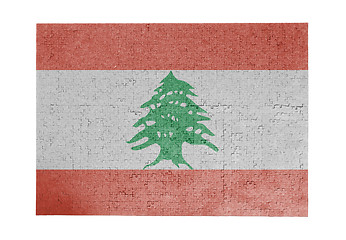 Image showing Large jigsaw puzzle of 1000 pieces - Lebanon