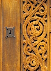 Image showing Detail of Heddal stave church