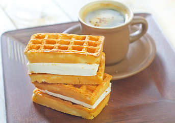 Image showing waffle