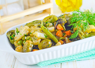 Image showing fried vegetable
