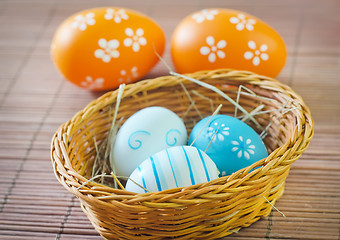 Image showing easter eggs