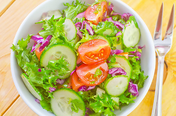 Image showing fresh salad