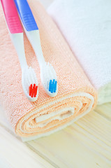 Image showing  toothbrushes