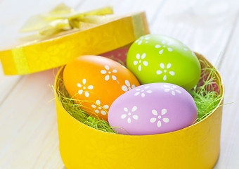 Image showing Easter eggs