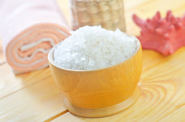 Image showing sea salt