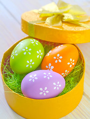 Image showing Easter eggs